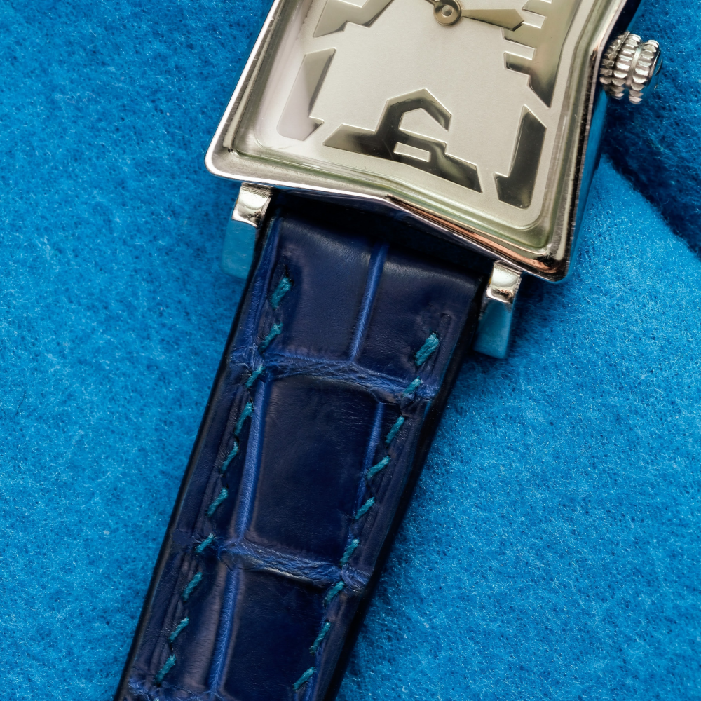 Alligator Leather Strap for Hamilton