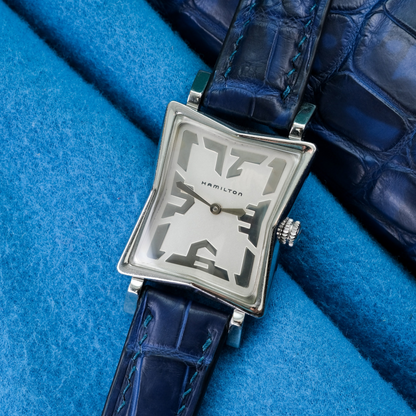 Alligator Leather Strap for Hamilton
