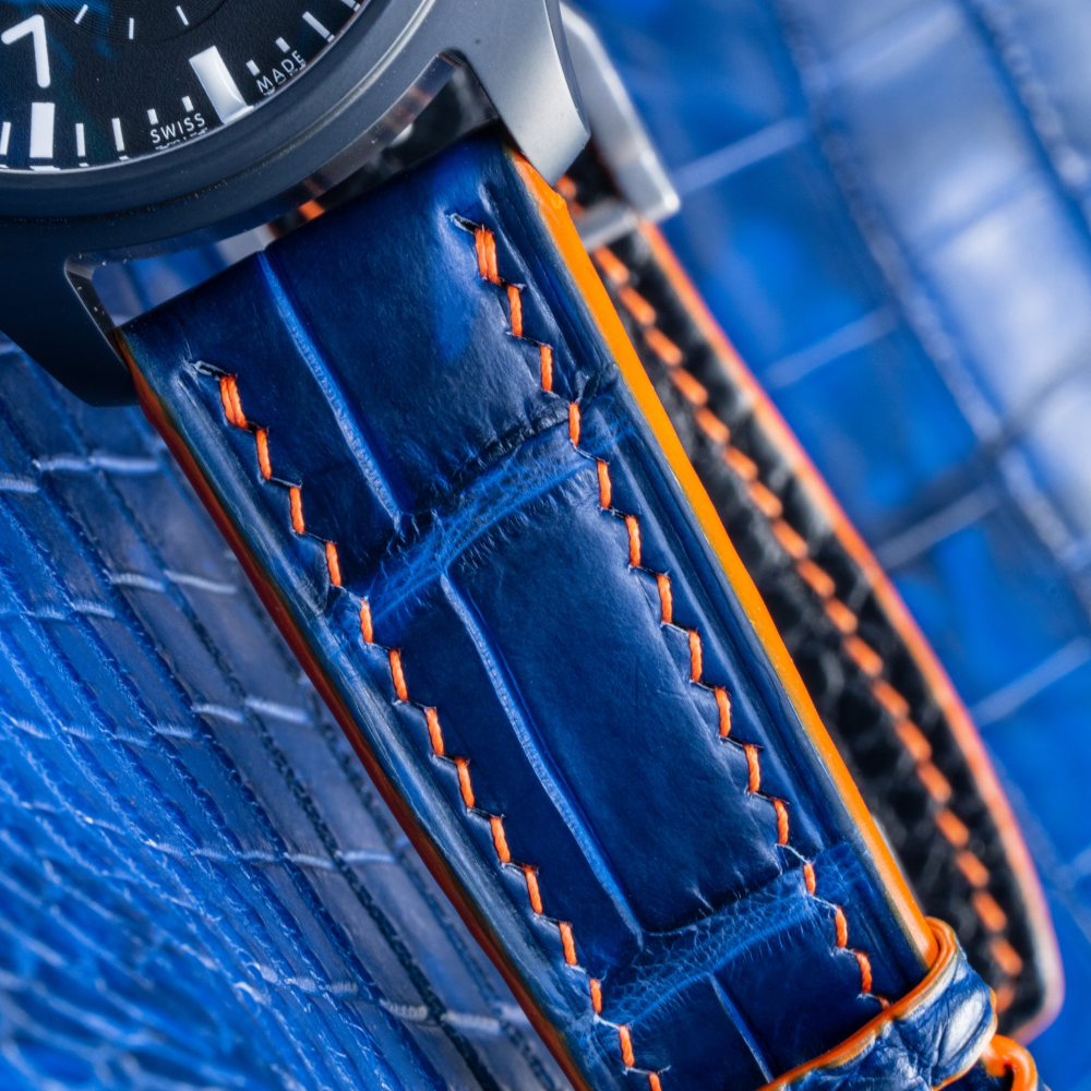 Alligator Leather Strap for IWC Pilot