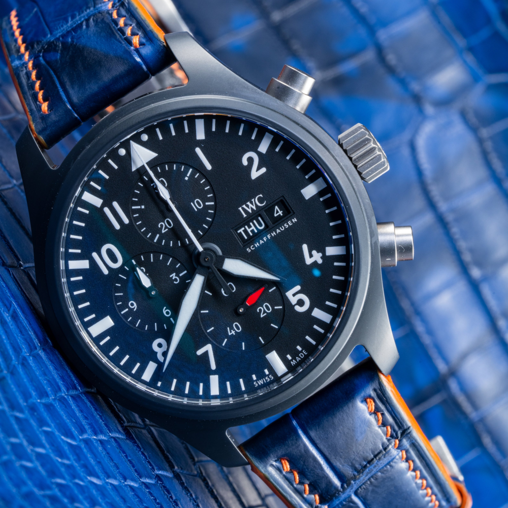 Alligator Leather Strap for IWC Pilot