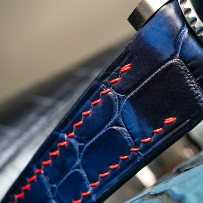 Alligator Leather Strap for Rolex GMT-Master II