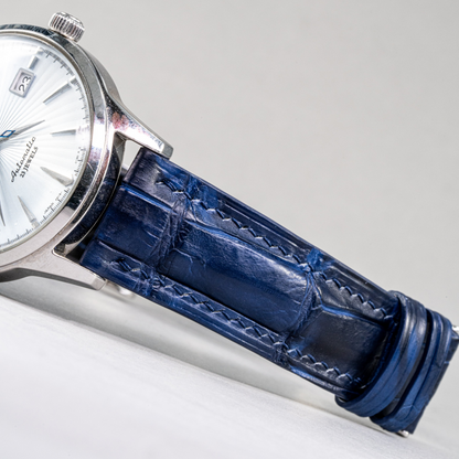 Alligator Leather Strap for Seiko