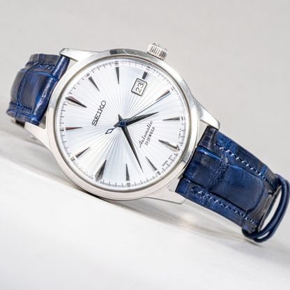 Alligator Leather Strap for Seiko