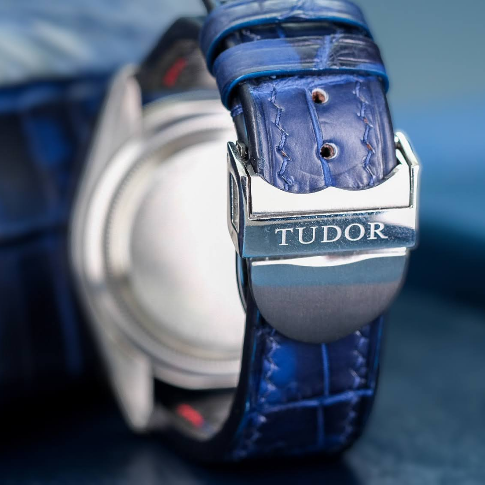 Alligator Leather Strap for Tudor Black Bay