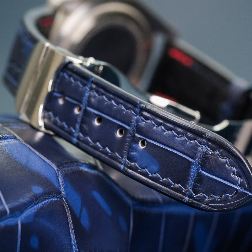 Alligator Leather Strap for Tudor Black Bay