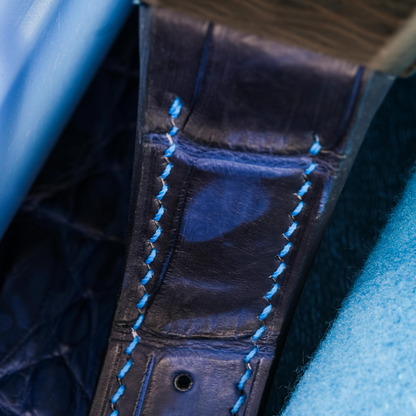 Alligator Leather Strap for Franck Muller Vanguard