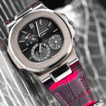 Alligator Leather Strap for Patek Philippe Nautilus
