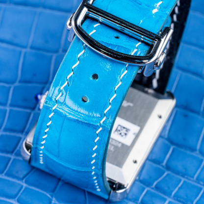Alligator Leather Strap for Cartier Tank