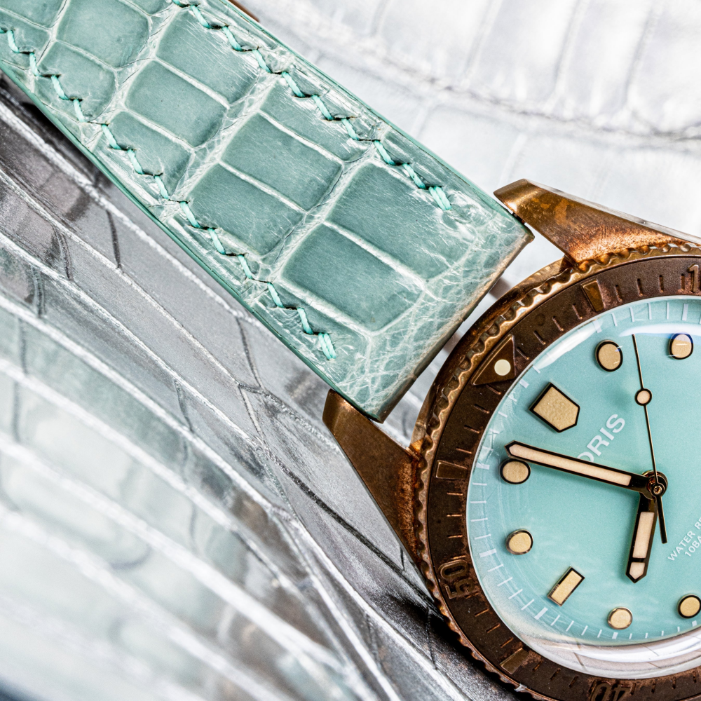 Alligator Leather Strap for Oris