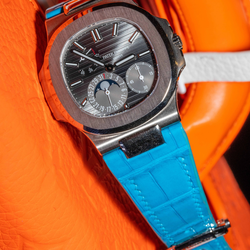 Alligator Leather Strap for Patek Philippe Nautilus