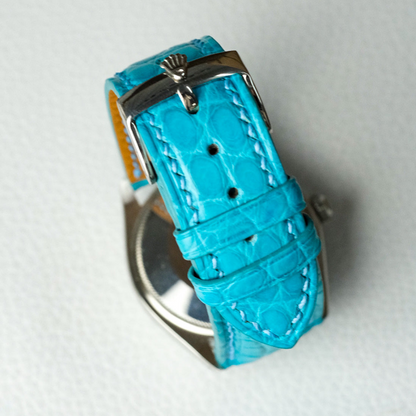 Rolex Air-King Alligator Leather Strap – Handmade Custom Fit