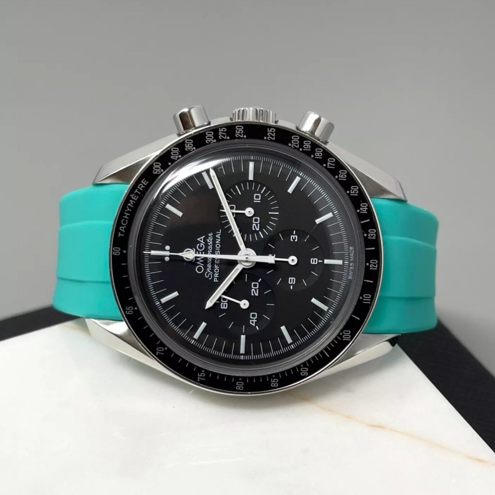 Omega Speedmaster FKM Rubber Strap