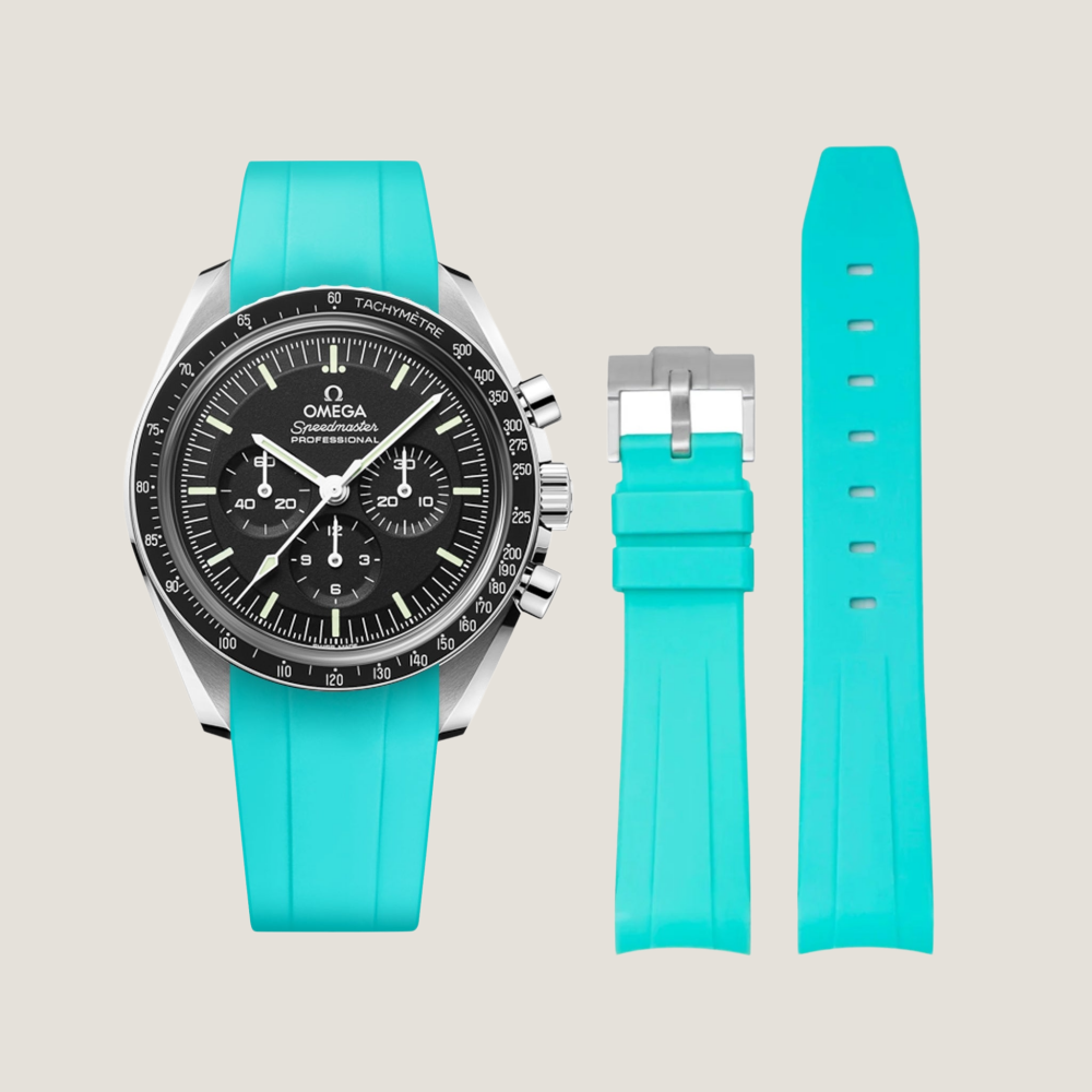 Omega Speedmaster FKM Rubber Strap