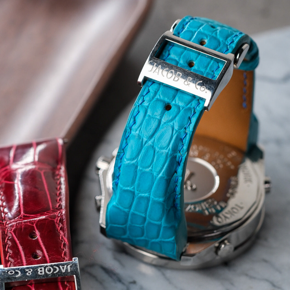Alligator Leather Strap for Jacob & Co