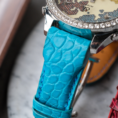 Alligator Leather Strap for Jacob & Co