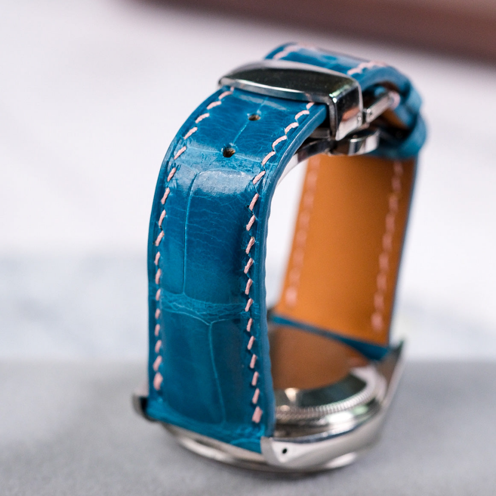 Alligator Leather Strap for Rolex Datejust