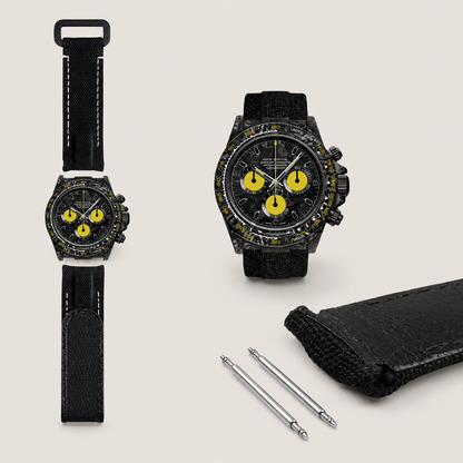 Sailcloth Velcro Strap for Rolex DIW Daytona