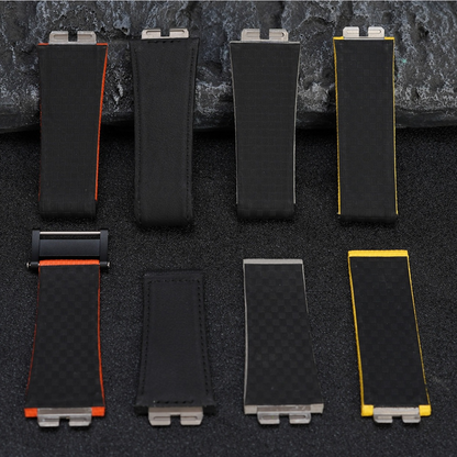 Velcro FKM Rubber Strap for Hublot