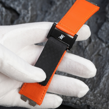 Velcro FKM Rubber Strap for Hublot