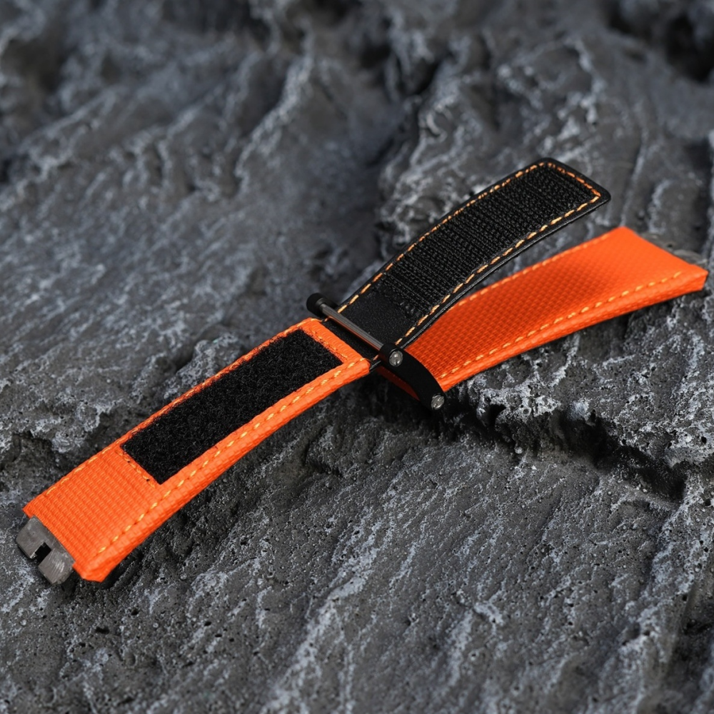 Velcro FKM Rubber Strap for Hublot