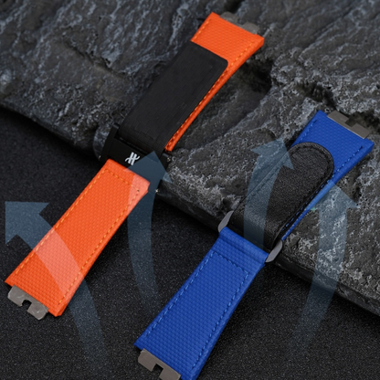 Velcro FKM Rubber Strap for Hublot
