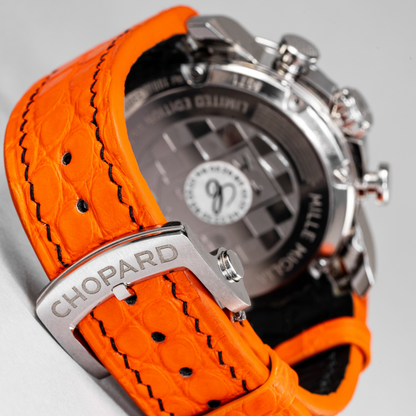 Alligator Leather Strap for Chopard Mille Miglia