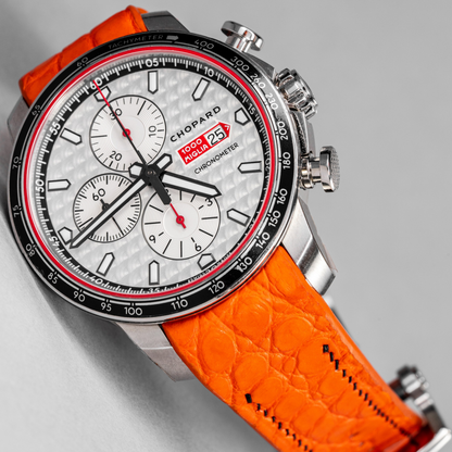 Alligator Leather Strap for Chopard Mille Miglia