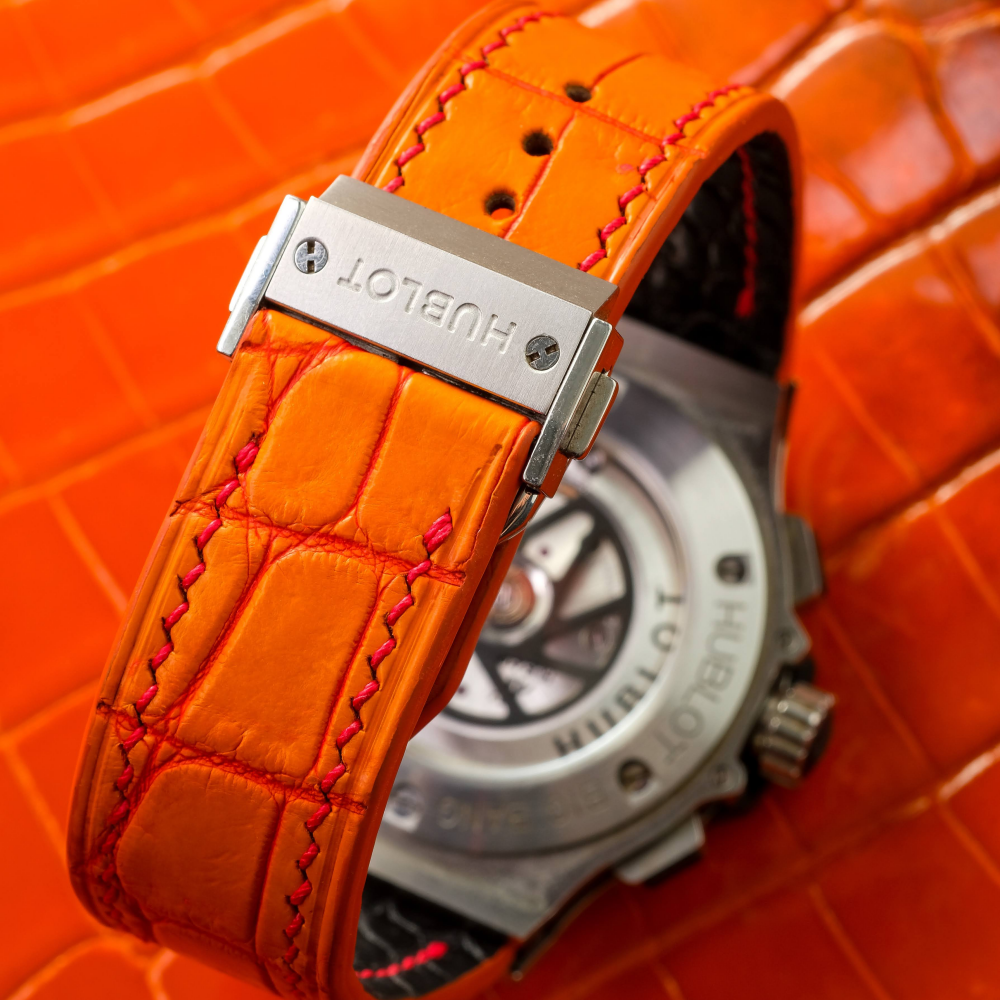 Alligator Leather Strap for Hublot Big Bang