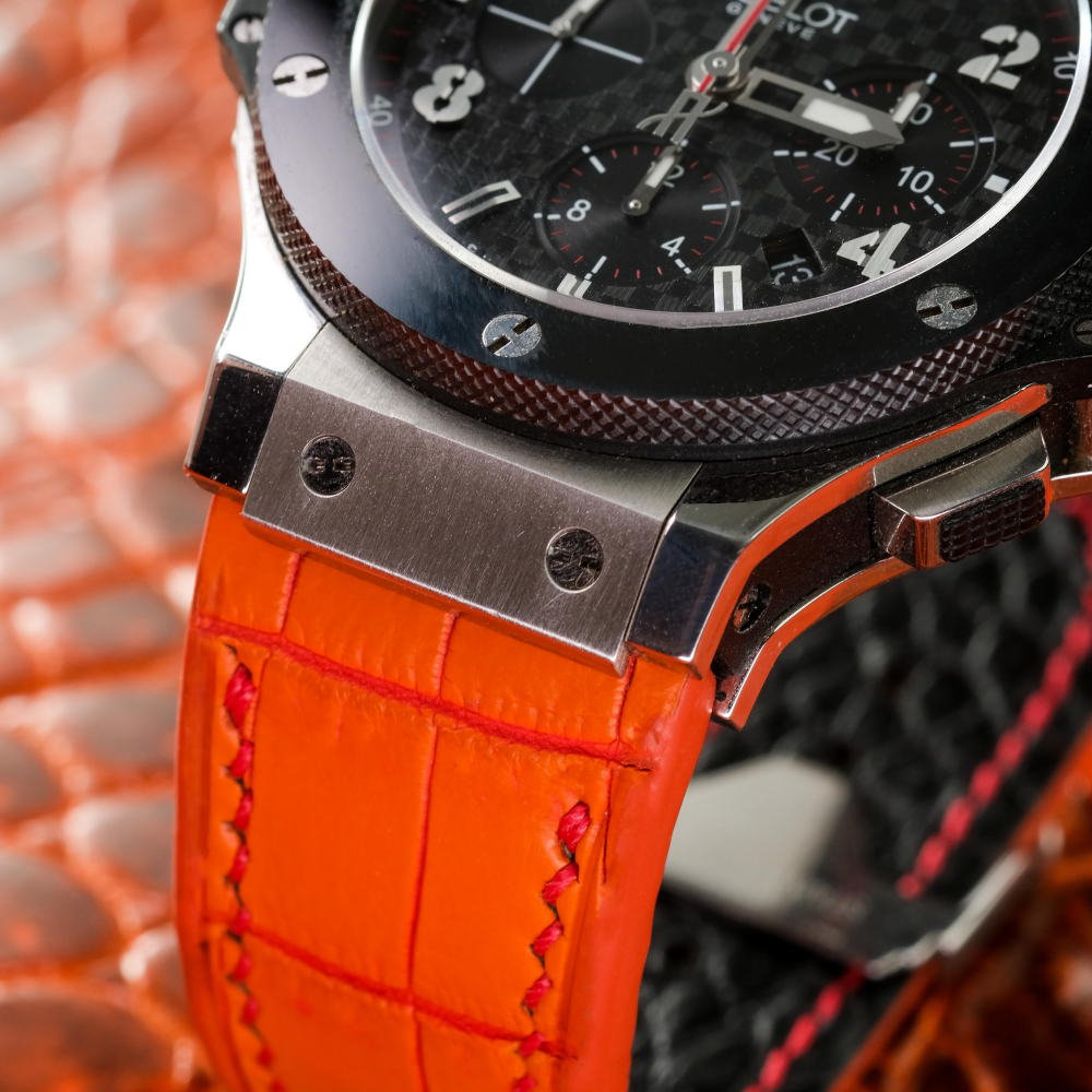 Alligator Leather Strap for Hublot Big Bang