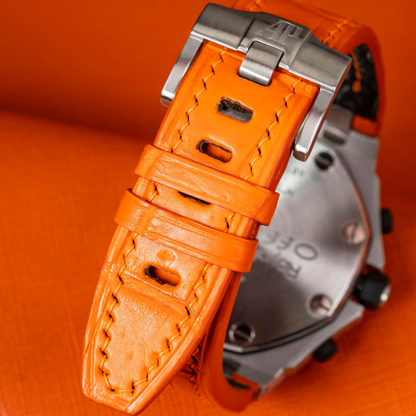Alligator Leather Strap for AP Royal Oak Offshore 42mm