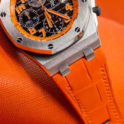 Alligator Leather Strap for AP Royal Oak Offshore 42mm
