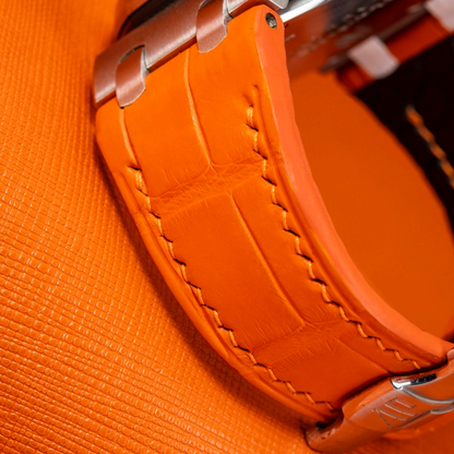 Alligator Leather Strap for AP Royal Oak Offshore 42mm