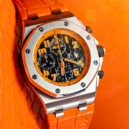 Alligator Leather Strap for AP Royal Oak Offshore 42mm