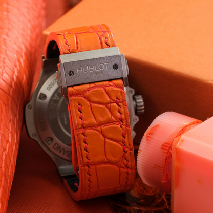 Alligator Leather Strap for Hublot Big Bang
