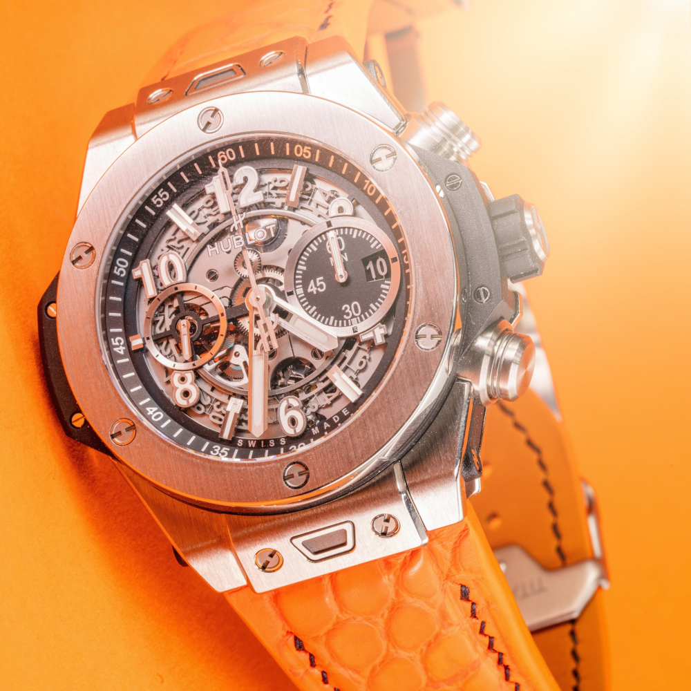 Alligator Leather Strap for Hublot Big Bang Unico