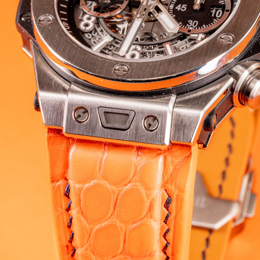 Alligator Leather Strap for Hublot Big Bang Unico