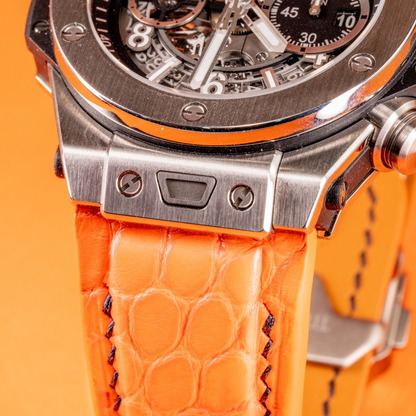 Alligator Leather Strap for Hublot Big Bang Unico