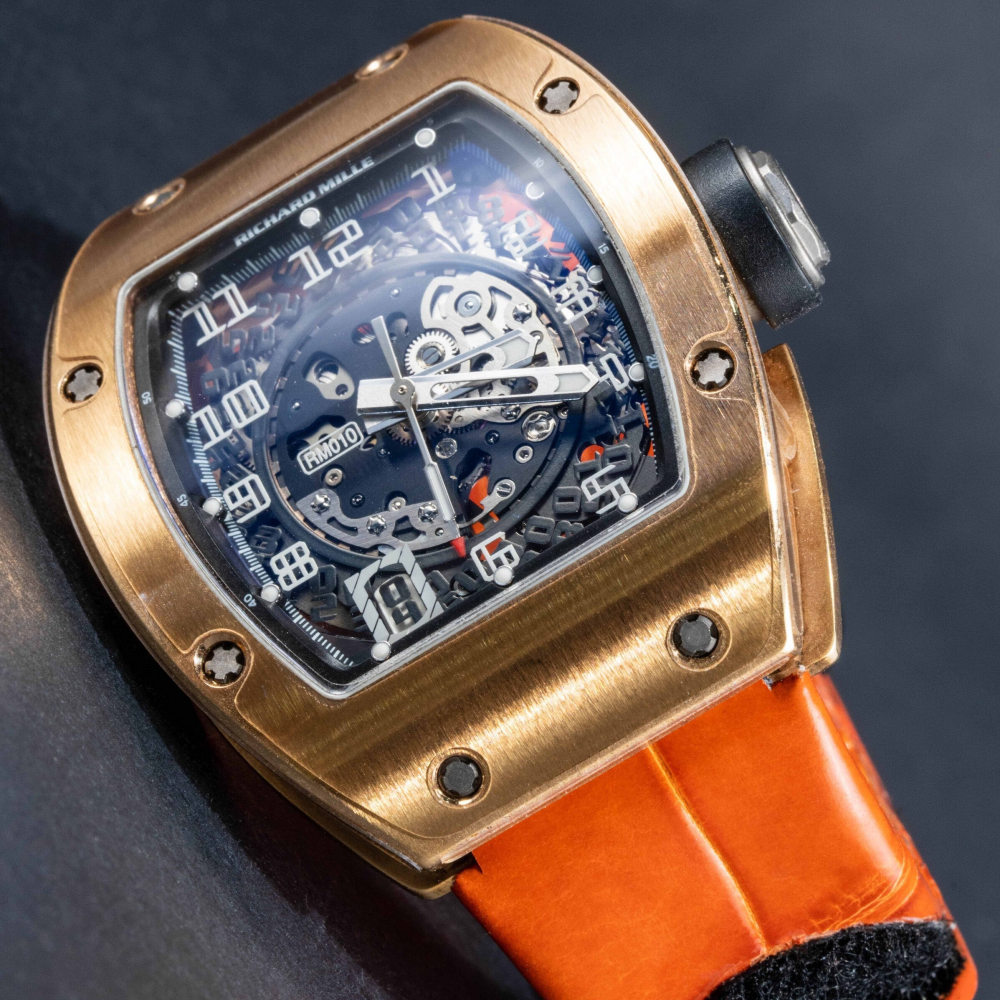 Richard Mille Alligator Velcro Strap