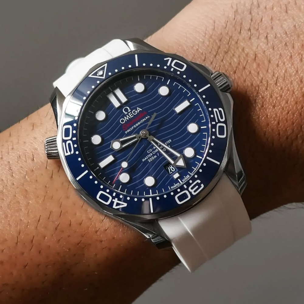 Omega Seamaster 300 Rubber Strap