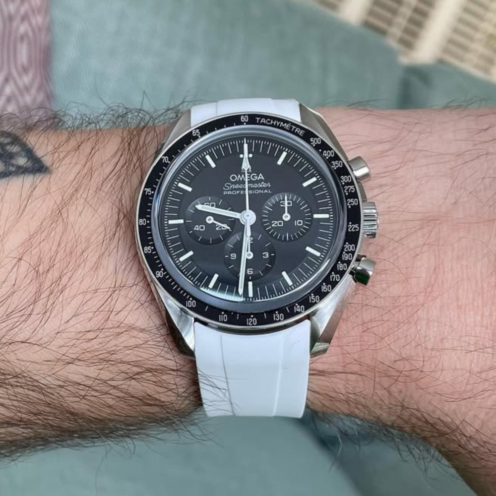 Omega Speedmaster FKM Rubber Strap