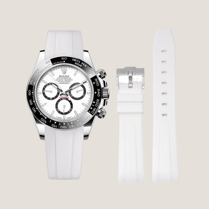 FKM Rubber Strap for Rolex Daytona Tang Buckle