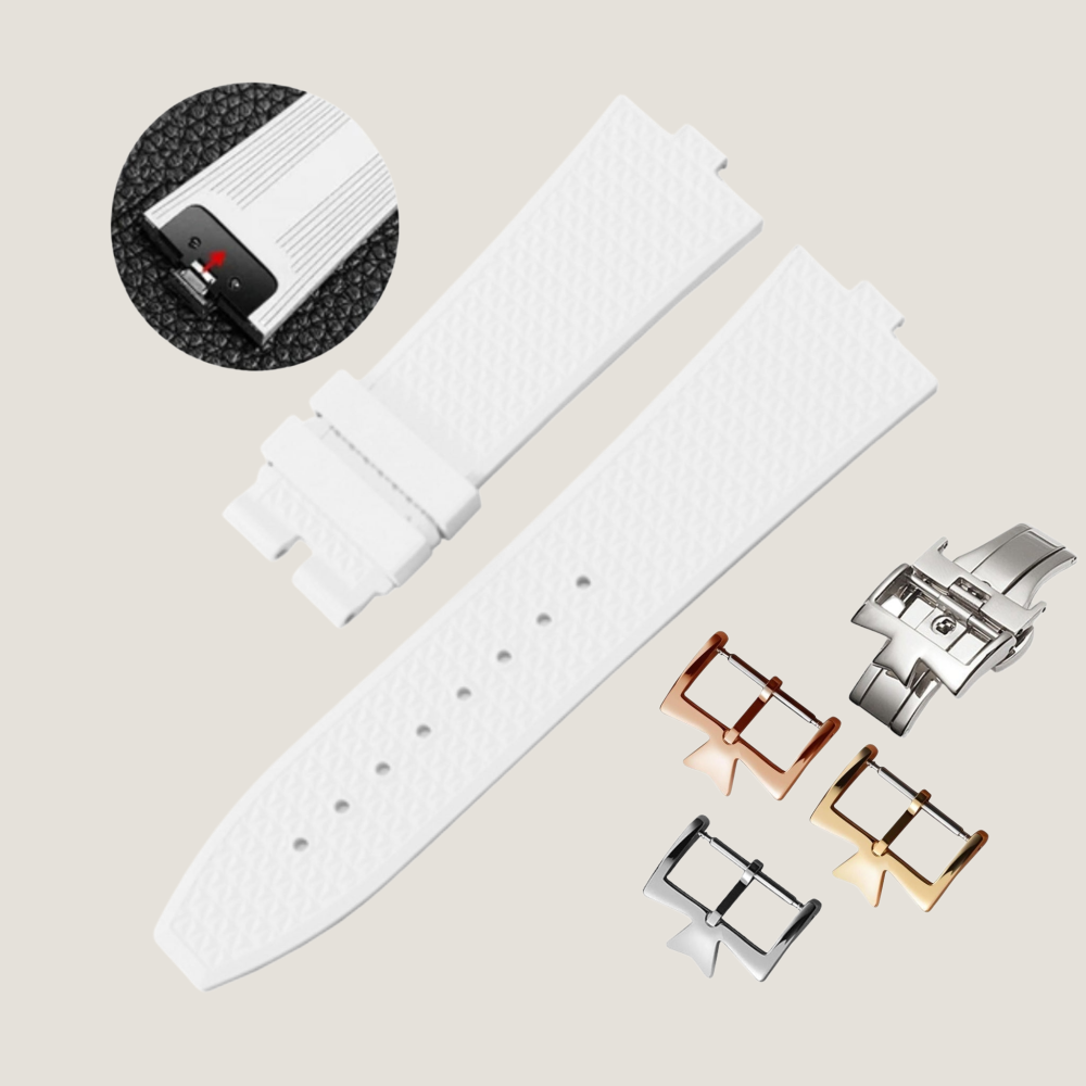 FKM Rubber Strap for Vacheron Constantin Overseas