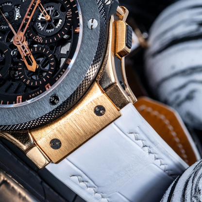 Alligator Leather Strap for Hublot Big Bang