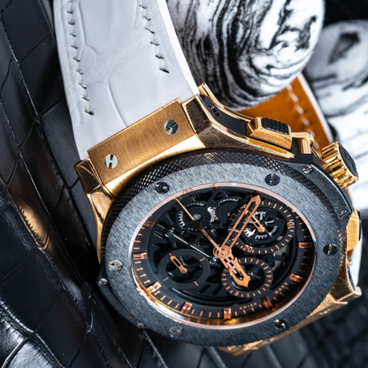 Alligator Leather Strap for Hublot Big Bang