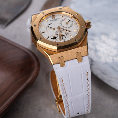 Alligator Leather Strap for AP Women's Watches
