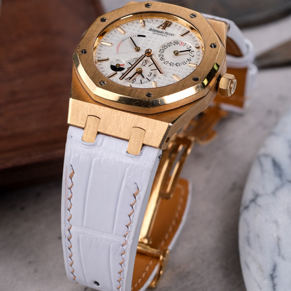 Alligator Leather Strap for AP Women's Watches