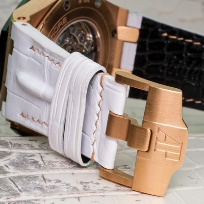 Alligator Leather Strap for AP Royal Oak Offshore 44mm