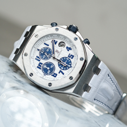 Alligator Leather Strap for AP Royal Oak Offshore 42mm
