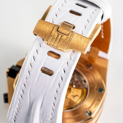Alligator Leather Strap for AP Royal Oak Offshore 42mm