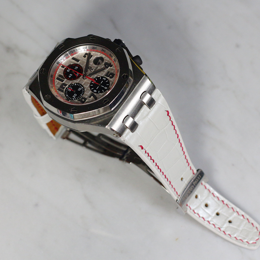 Alligator Leather Strap for AP Royal Oak Offshore 42mm